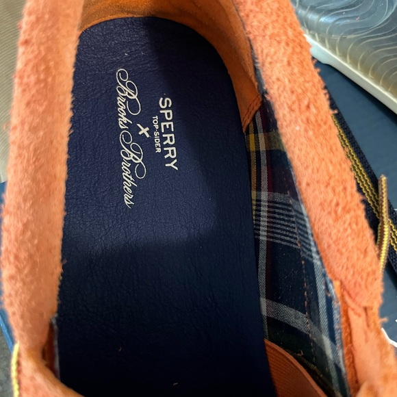 Sperry x Brooks Brothers A/O Cup 3-Eye Suede Loafer- NWT - Picture 3 of 9